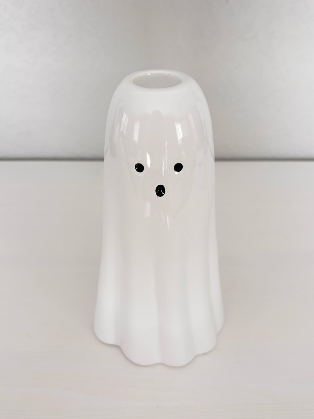 WAY TO CELEBRATE Ghost Taper Candle Holder NWT